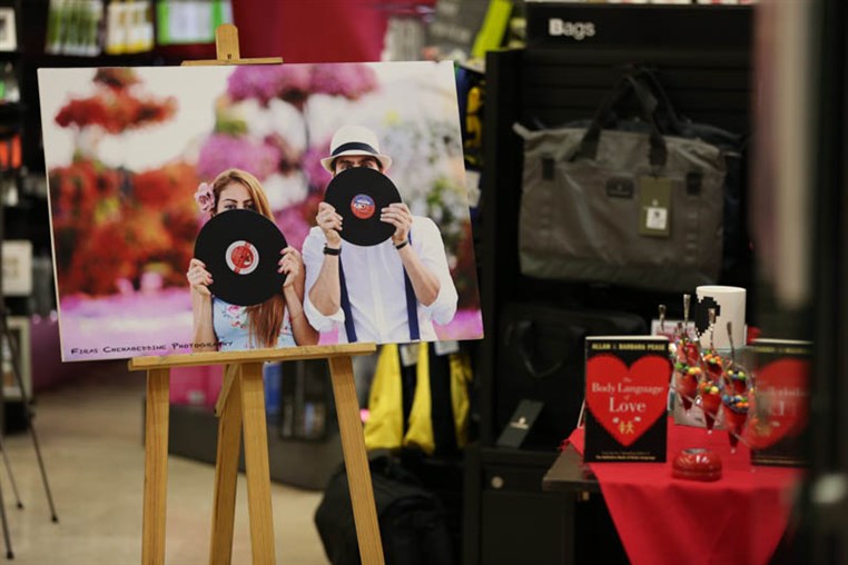 Play The Love Card at Virgin Megastore 